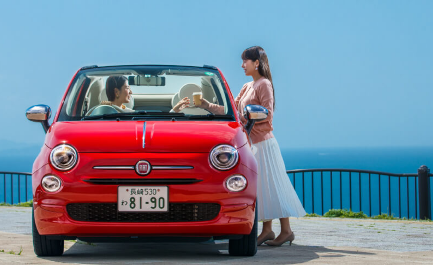 女子旅を可愛い車で旅しよう!